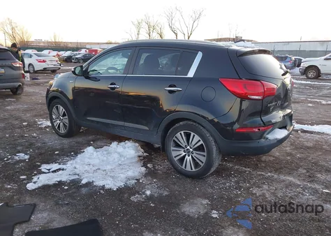 2016 Kia Sportage Ex z USA, uszkodzony, nr VIN KNDPCCAC1G7807239